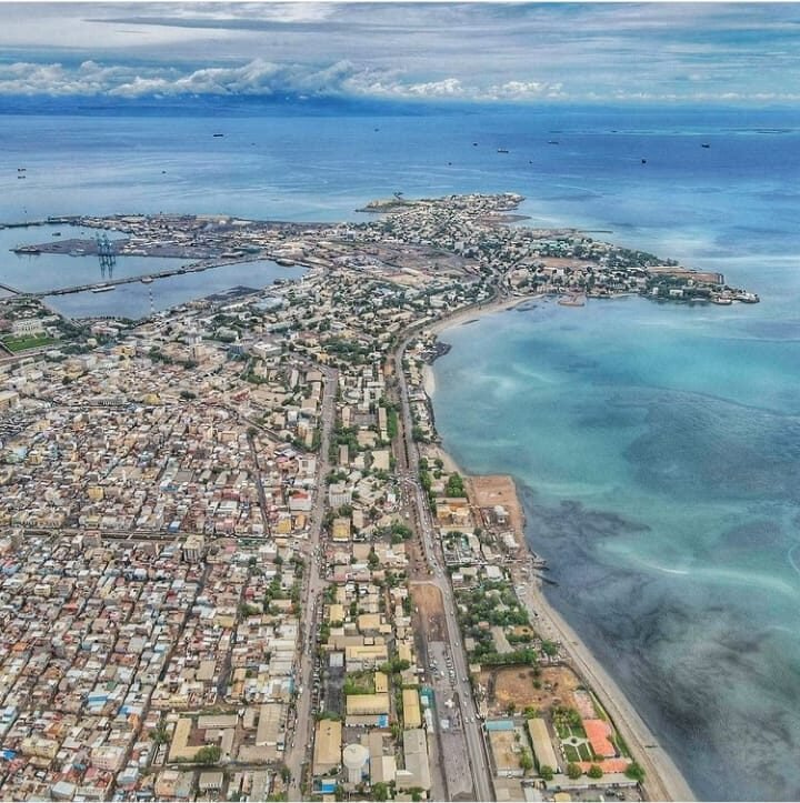 vue aerienne djibouti